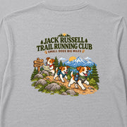 Jack Russell Trail Runners ジャックラッセル登山デザイン | 長袖Tシャツ | バックのみプリント