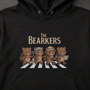 The Bearkers Street Crossing アウトドアなクマの行進デザイン | パーカー | フロントのみプリント