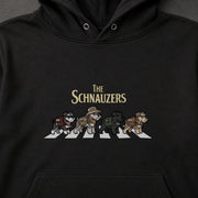 The Schnauzers Street Crossing シュナウザーのハイキングデザイン | パーカー | フロントのみプリント