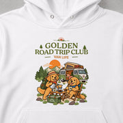 Golden Road Trip Club ゴールデンレトリバーのバンライフデザイン | パーカー | フロントのみプリント