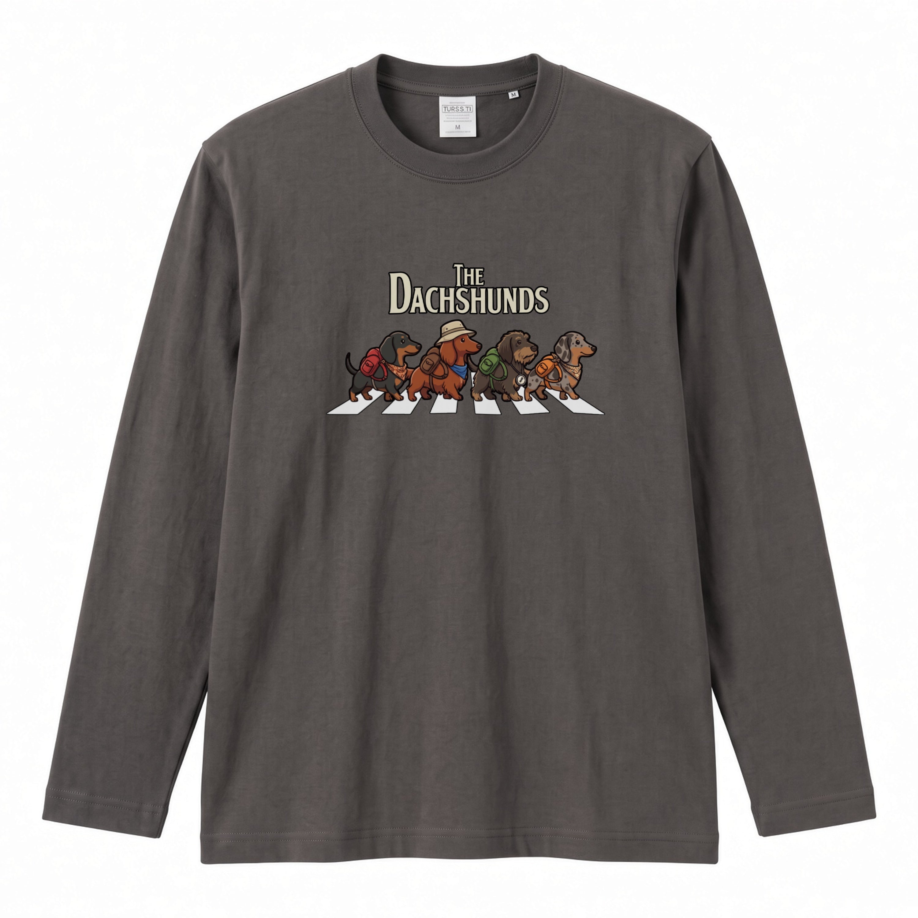 THE DACHSHUNDS ロンT | レトロ クラシック バンド風 ダックス