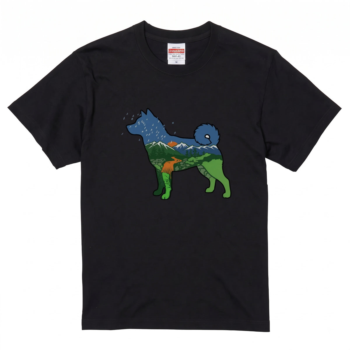 犬好き・キャンプ愛好者必見!柴犬デザインTシャツ | CAMPMODE