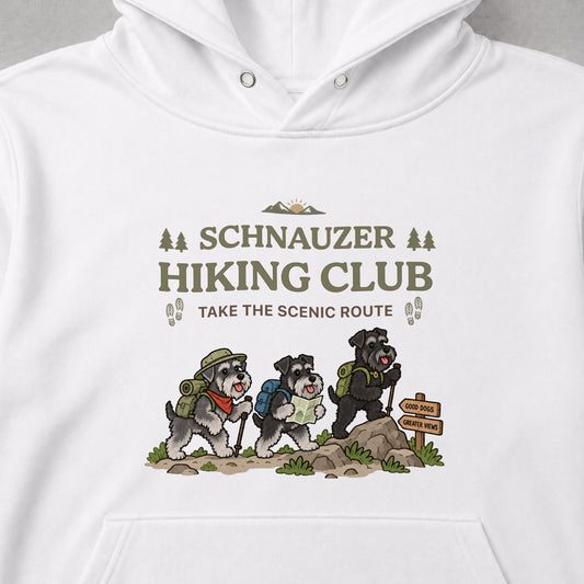 CAMPMODE CAMP-1409-06 Schnauzer Hiking Club フロントプリント
