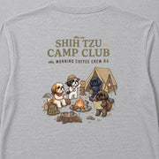 SHIH TZU CAMP CLUB シーズー ロングスリーブTシャツ |バックプリント