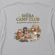 SHIBA CAMP CLUB 柴犬 ロングスリーブTシャツ |バックプリント