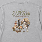 GREYHOUND CAMP CLUB グレイハウンド キャンプ バックプリント長袖Tシャツ
