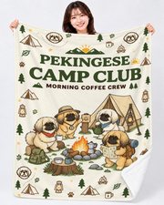 Pekingese Camp Club キャンプを楽しむペキニーズ | Blanket