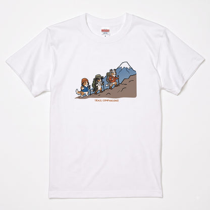 TRAIL COMPANIONS 登山犬Tシャツ