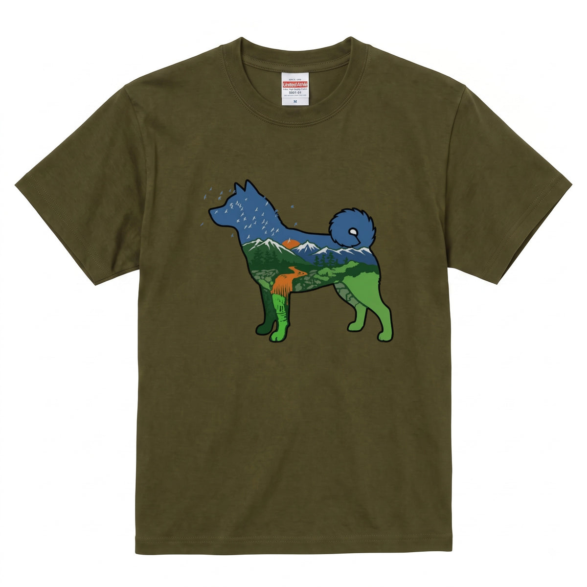 犬好き・キャンプ愛好者必見！柴犬デザインTシャツ | CAMPMODE