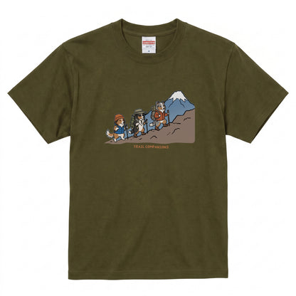 TRAIL COMPANIONS 登山犬Tシャツ