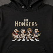 The Honkers Street Crossing ハイキングするアヒルデザイン | パーカー | フロントのみプリント