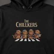 The Chillkers Street Crossing カピバラのハイキングデザイン | パーカー | フロントのみプリント