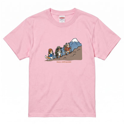 TRAIL COMPANIONS 登山犬Tシャツ