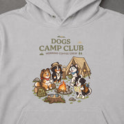 Dogs Camp Club 02 キャンプを楽しむ犬たち | パーカー | フロントのみプリント