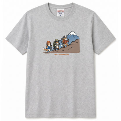 TRAIL COMPANIONS 登山犬Tシャツ
