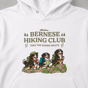 Bernese Hiking Club バーニーズハイキングクラブ パーカー フーディ｜フロントプリント