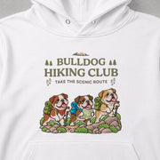 BULLDOG HIKING CLUB ブルドッグハイキングクラブ パーカー フーディ｜フロントプリント