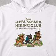 Brussels Hiking Club ブリュッセルハイキングクラブ パーカー フーディ｜フロントプリント