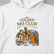 Golden Retriever Ski Club スキーを楽しむゴールデンレトリバー | パーカー | フロントのみプリント