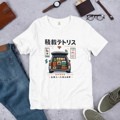 積載パズル おもしろキャンプTシャツ｜CAMPMODE