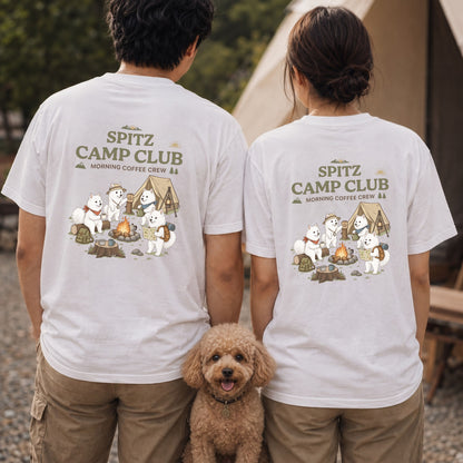 SPITZ CAMP CLUB 日本スピッツ Tシャツ ｜バックプリント