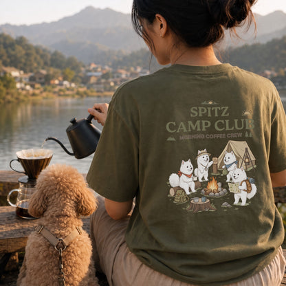 SPITZ CAMP CLUB 日本スピッツ Tシャツ ｜バックプリント