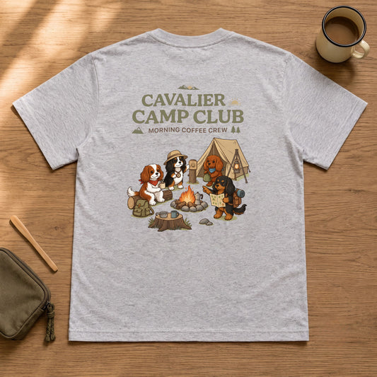 CAVALIER CAMP CLUB キャバリア Tシャツ ｜バックプリント