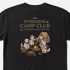 PYRENEES CAMP CLUB グレートピレニーズ Tシャツ ｜バックプリント