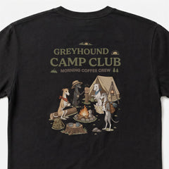GREYHOUND CAMP CLUB グレイハウンド Tシャツ ｜バックプリント