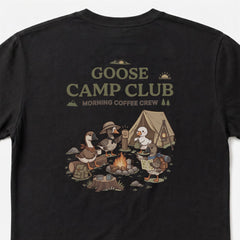 GOOSE CAMP CLUB ガチョウ Tシャツ ｜バックプリント