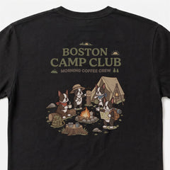 BOSTON CAMP CLUB ボストンテリア Tシャツ ｜バックプリント