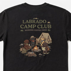 LABRADO CAMP CLUB ラブラドールレトリバー Tシャツ ｜バックプリント