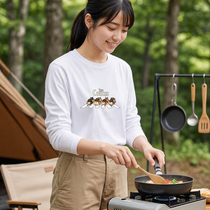 THE CORGIS コーギー横断歩道 長袖Tシャツ