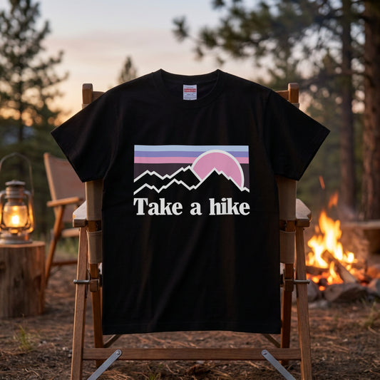 Take A Hike ｜ 登山・ハイキング・アウトドア・レトロ・パロディに人気