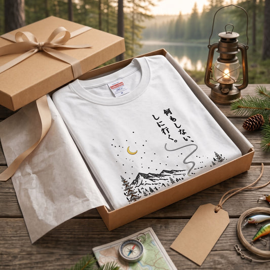 何もしない、をしに行く。 キャンプ長袖Tシャツ