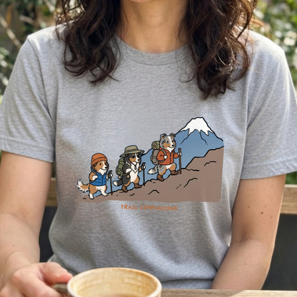 TRAIL COMPANIONS 登山犬Tシャツ