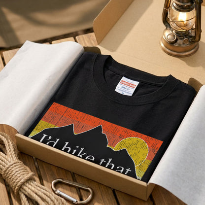 I'd Hike That ｜ 登山・ハイキング・アウトドア・レトロ・パロディに人気