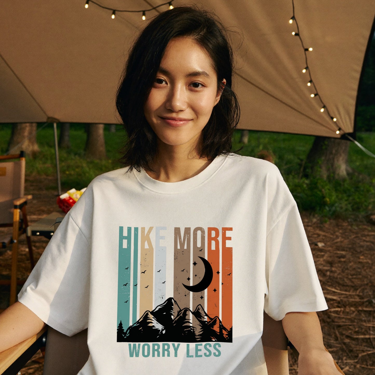 ヴィンテージ 山 グラフィック Tシャツ | 登山 ハイキング 服 | CAMPMODE