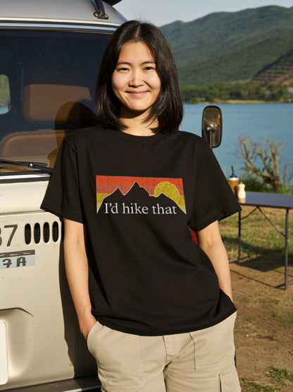 I'd Hike That ｜ 登山・ハイキング・アウトドア・レトロ・パロディに人気