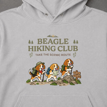 CAMPMODE CAMP-1409-03 Beagle Hiking Club フロントプリント