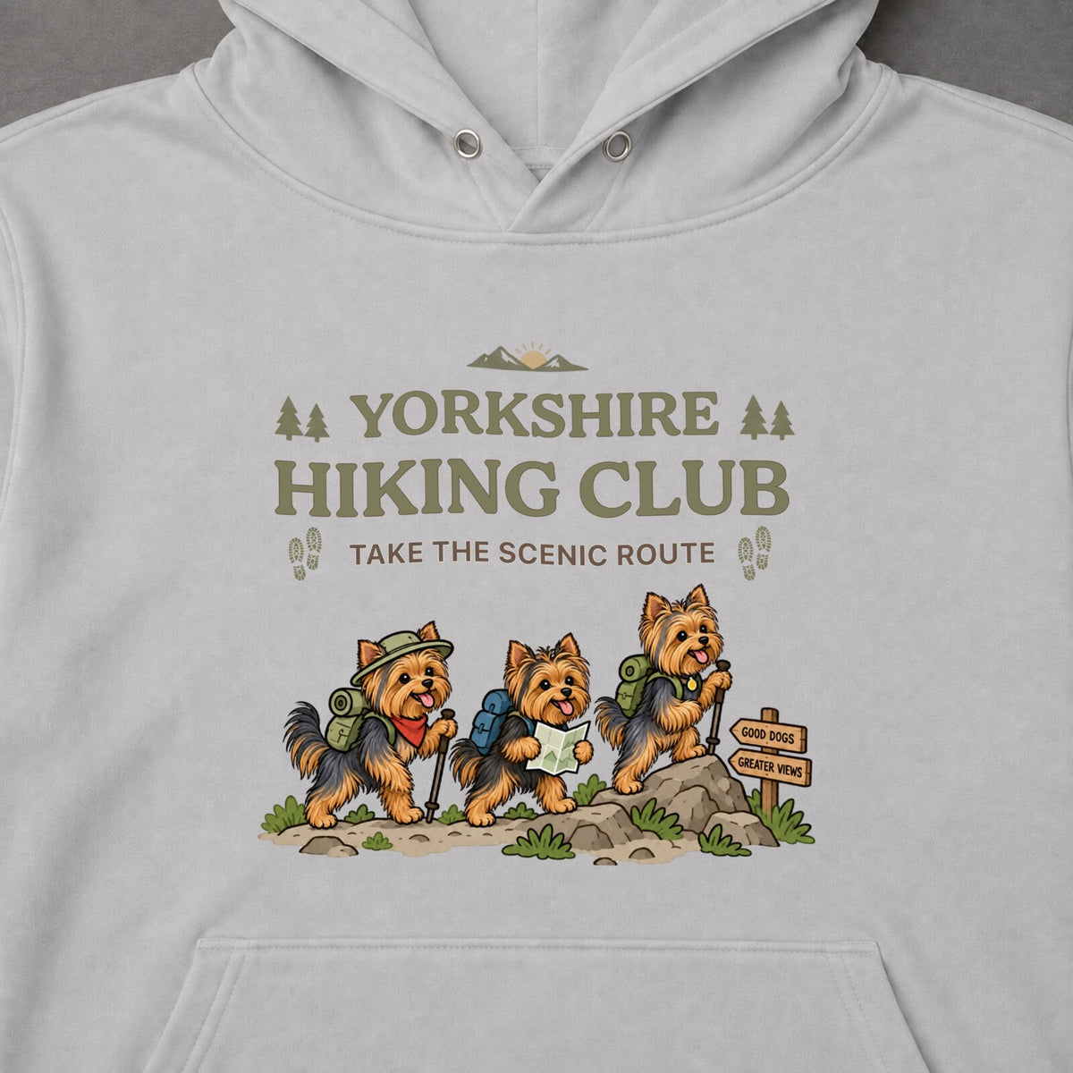 CAMPMODE CAMP-1409-04 Yorkshire Hiking Club フロントプリント
