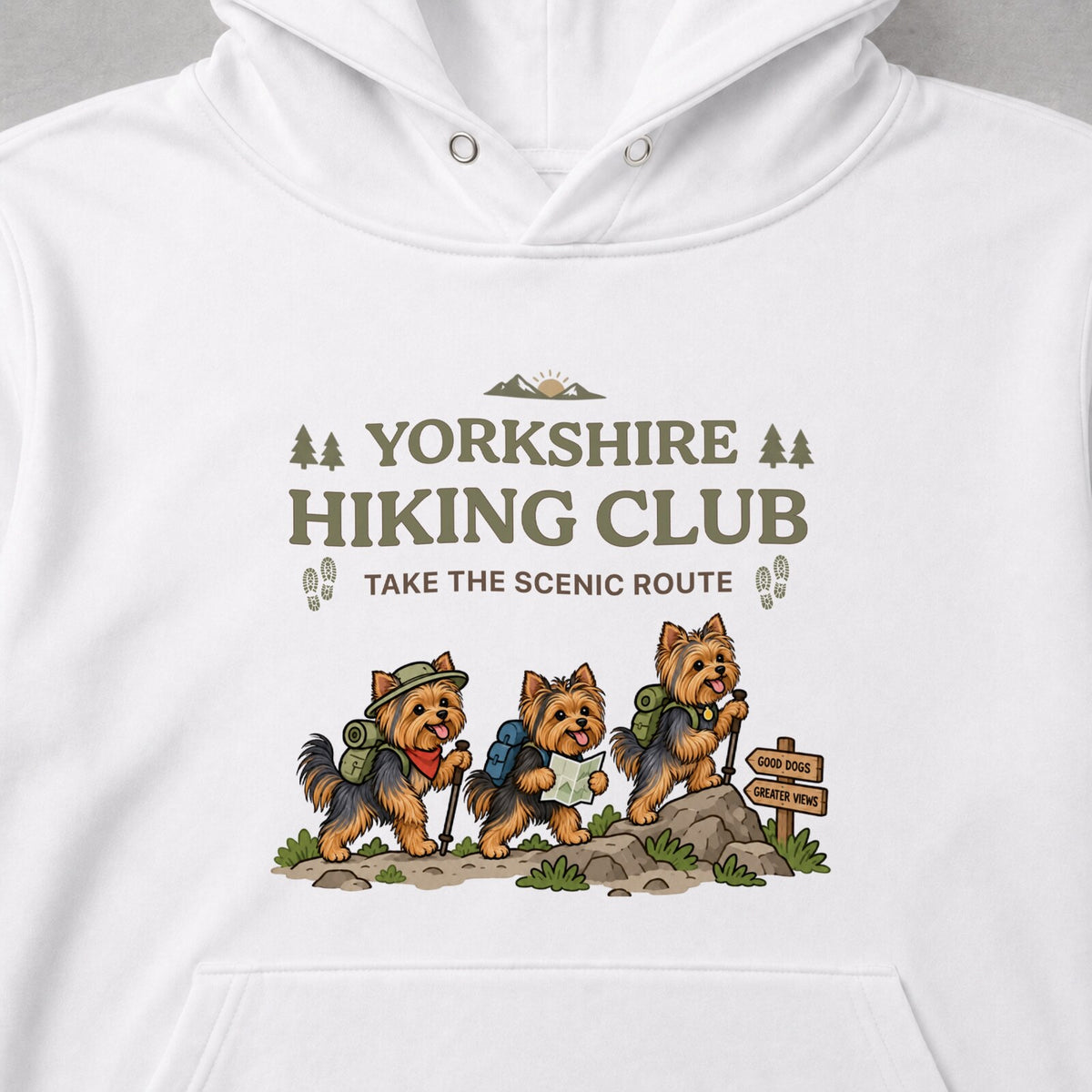 CAMPMODE CAMP-1409-04 Yorkshire Hiking Club フロントプリント