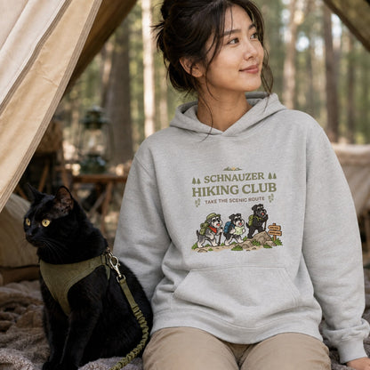 CAMPMODE CAMP-1409-06 Schnauzer Hiking Club フロントプリント