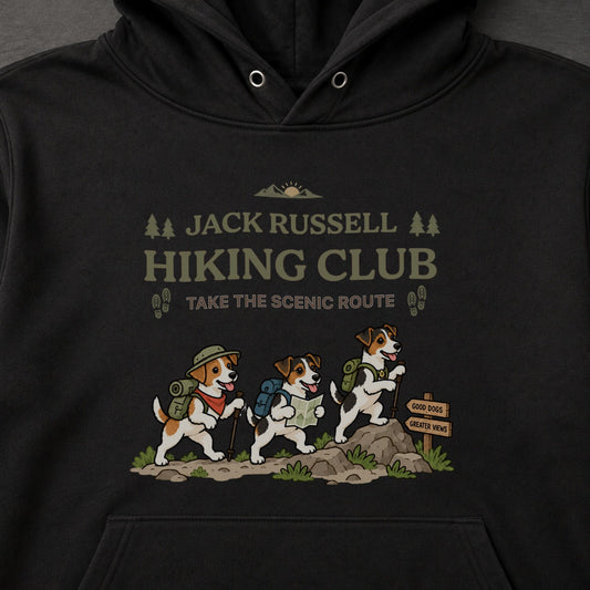 CAMPMODE CAMP-1409-08 Jack Russell Hiking Club フロントプリント