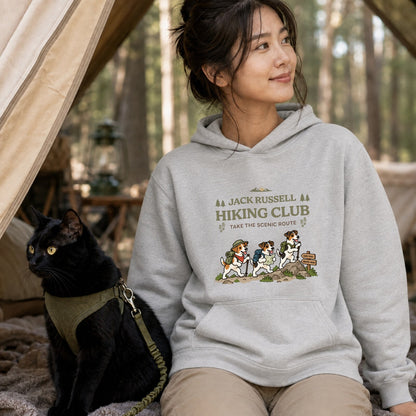 CAMPMODE CAMP-1409-08 Jack Russell Hiking Club フロントプリント