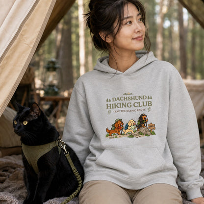 CAMPMODE CAMP-1409-10 Dachshund Hiking Club フロントプリント