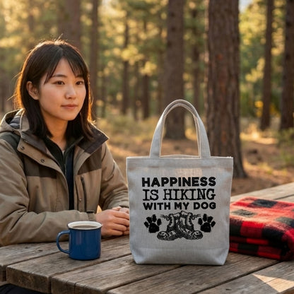 【愛犬とハイキング・登山靴デザイン】キャンバストートバッグ | CAMPMODE