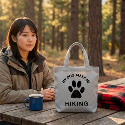【愛犬とお出かけ・肉球デザイン】キャンバストートバッグ | CAMPMODE