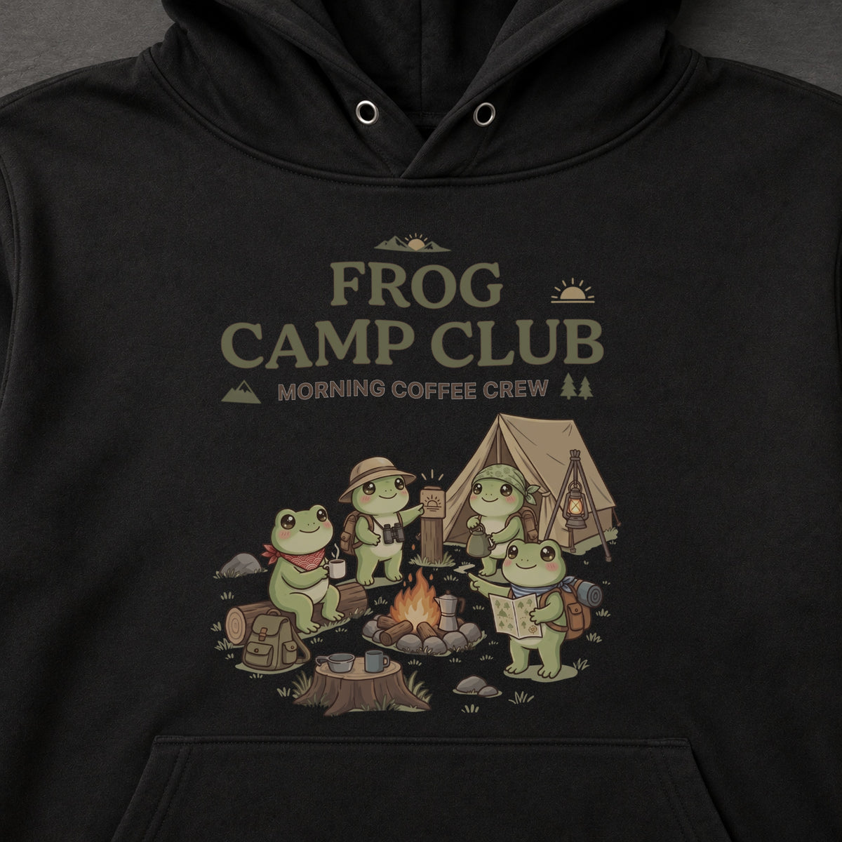 FROG CAMP CLUB カエル キャンプパーカー
