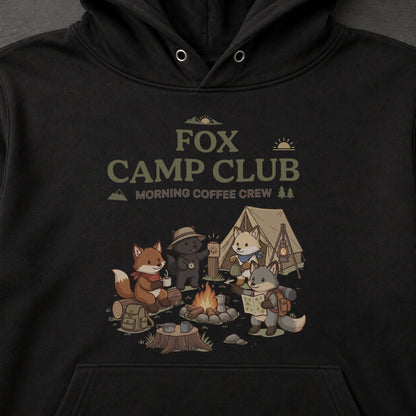 FOX CAMP CLUB キツネ キャンプパーカー